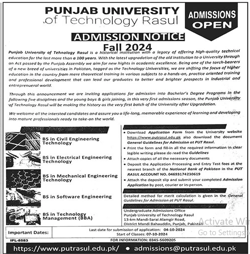 Admission Image