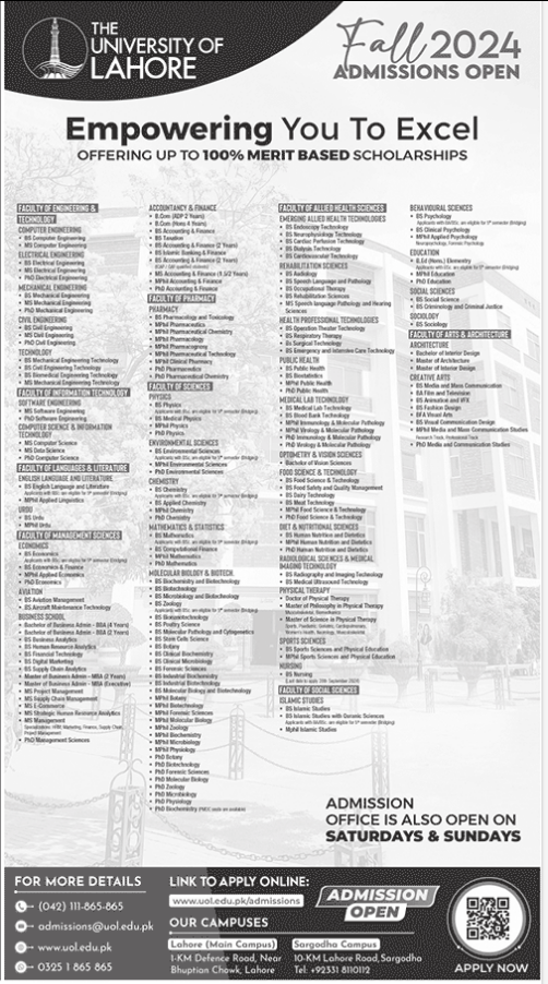Admission Image