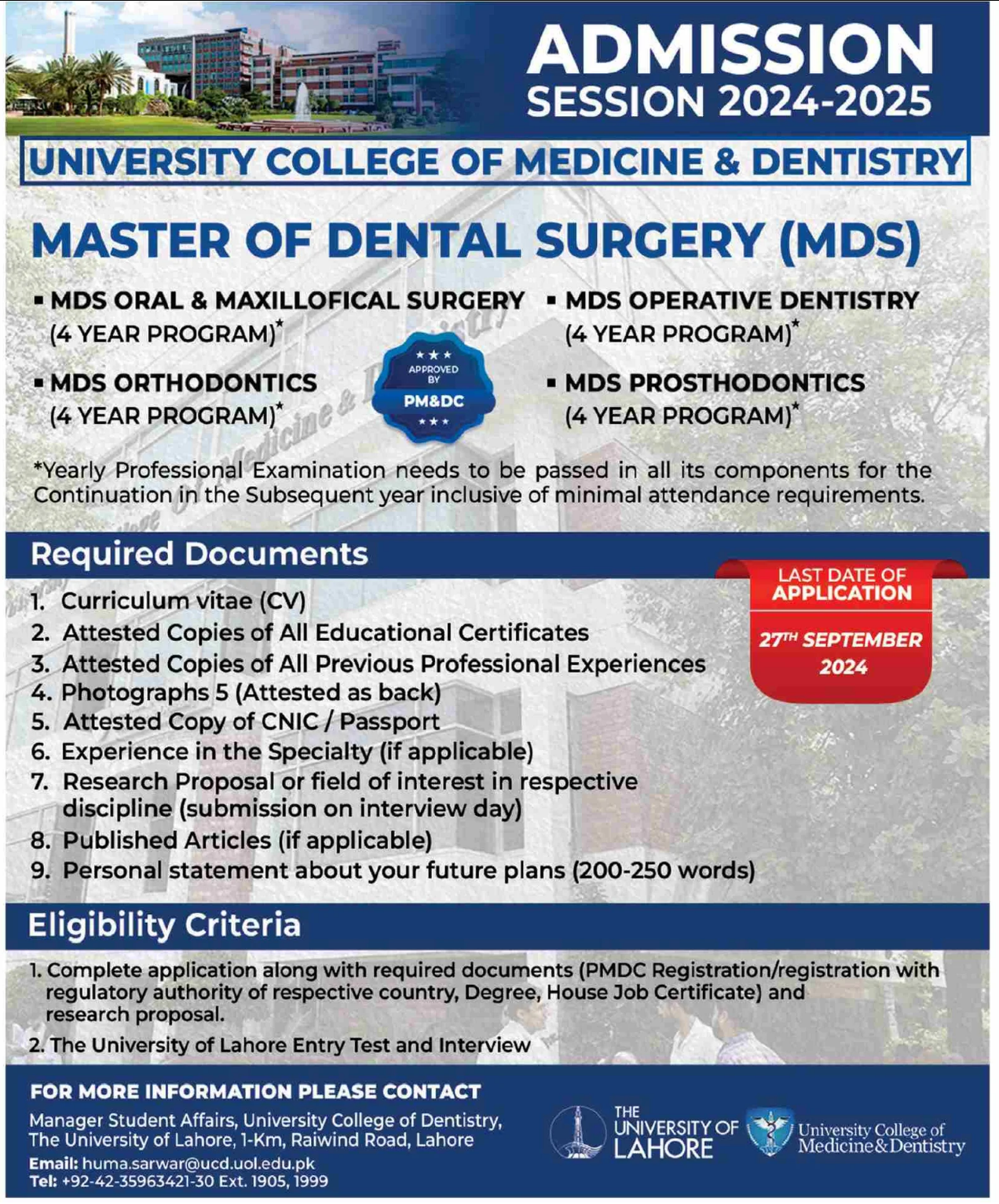 Admission Image