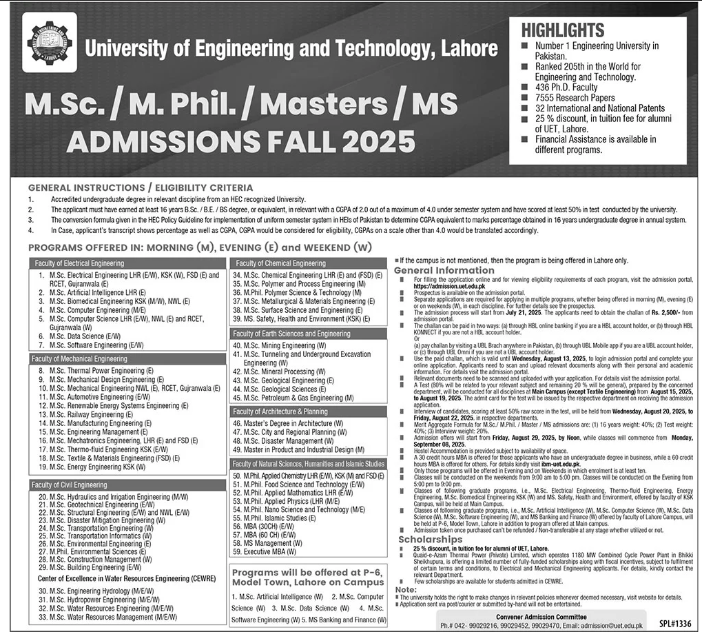 Admission Image