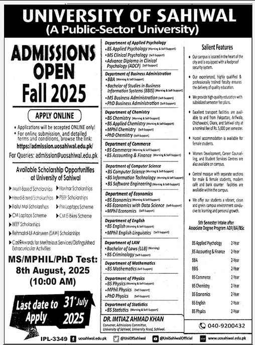Admission Image
