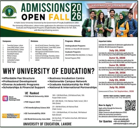 Admission Image