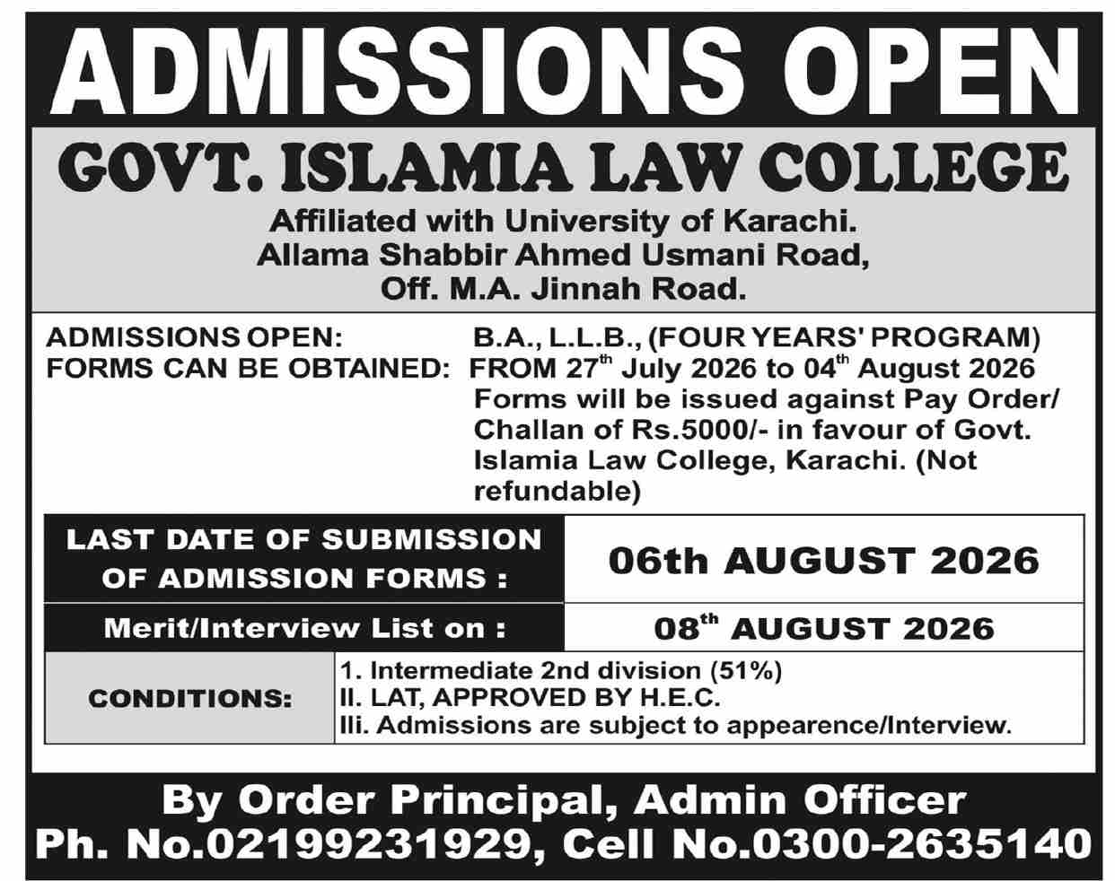 Admission Image