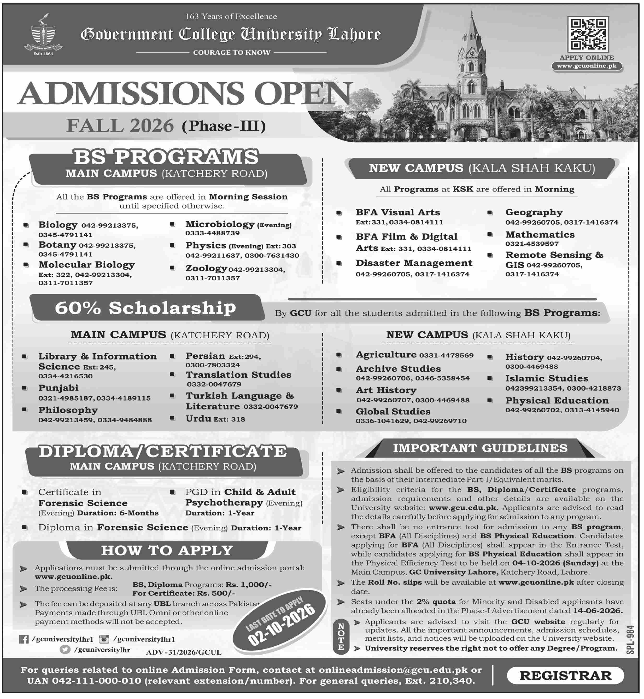 Admission Image