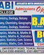 Admission notice for Farabi Degree College Peshawar