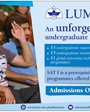 Admission notice for Lahore University Of Management Sciences Lahore Lums