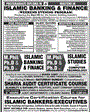 Admission notice for Sheikh Zayed Islamic Center (SZIC), Karachi