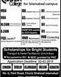 Admission notice for Grafton College of Management Sciences Islamabad