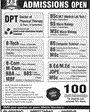 Admission notice for Comwave Institute of Sciences and Information Technology, Islamabad