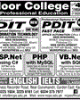 Admission notice for Noor College of Professional Education (NCPE) Karachi