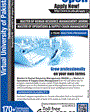 Admission notice for Virtual University