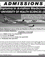 Admission notice for Dow University Of Health Sciences (Duhs) Karachi