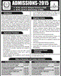 Admission notice for National Institute for Biotechnology and Genetic Engineering NIBGE Faisalabad