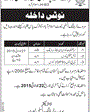 Admission notice for Survey of Pakistan Training Institute Islamabad
