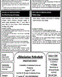 Admission notice for Govt College University GCU Faisalabad