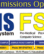 Admission notice for ICMS Education System Hayatabad