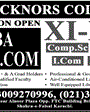 Admission notice for Recknors College of Management and Computer Science, Karachi