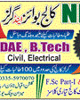 Admission notice for Nice Education System Peshawar