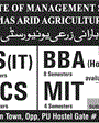 Admission notice for PIMSAT Institute of Higher Education, Lahore