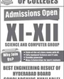 Admission notice for Punjab Group Of Colleges Hyderabad