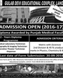 Admission notice for Swedish Institute of Engineering And Technology Rawalpindi