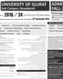 Admission notice for University of Sargodha Women Campus Faisalabad