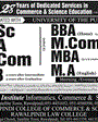 Admission notice for Jinnah Institute Informatics Commerce & Sciences Rawalpindi