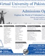 Admission notice for Virtual University Arifwala Campus