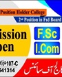 Admission notice for Faisalabad College of Science Faisalabad