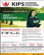 Admission notice for Kips Academy Multan