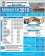Admission notice for Shaheed Benazir Bhutto University Nawabshah