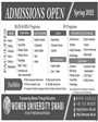 Admission notice for Women University Swabi