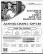 Admission notice for Institute of Cost and Management Accountants of Pakistan (ICMAP) Islamabad