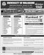 Admission notice for University Of Malakand