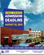 Admission notice for Institute of Science & Technology (SZABIST) - Larkana