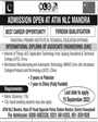 Admission notice for Applied Technologies Institute NLC Mandra