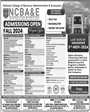 Admission notice for National College of Business Administration & Economics (NCBAE) Lahore