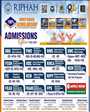 Admission notice for Riphah International University Islamabad