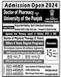 Admission notice for Johar Institute of Professional Studies Lahore