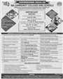 Admission notice for Iba Community College Naushahro Feroze