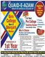 Admission notice for The Quaid-e-Azam Group of Schools & Colleges Swabi