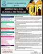 Admission notice for University Of Balochistan Quetta