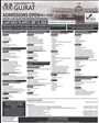 Admission notice for University of Gujrat UOG