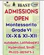 Admission notice for Hyderabad Institute of Arts, Science & Technology (HIAST), Hyderabad