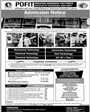 Admission notice for POF Institute Of Technology, Wah Cantt