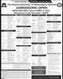 Admission notice for The Islamia University Of Bahawalpur IUB Pakistan