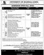 Admission notice for University of Mianwali (UMW)