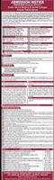 Admission notice for Nishtar Medical University Multan