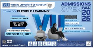 Admission notice for School of Nursing Holy Family Hospital Rawalpindi